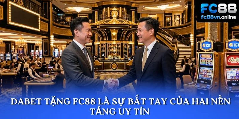 DABET tặng FC88 là sự bắt tay của hai nền tảng uy tín