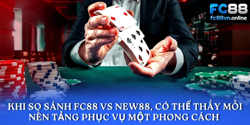 Khi so sánh FC88 vs NEW88, có thể thấy mỗi nền tảng phục vụ một phong cách