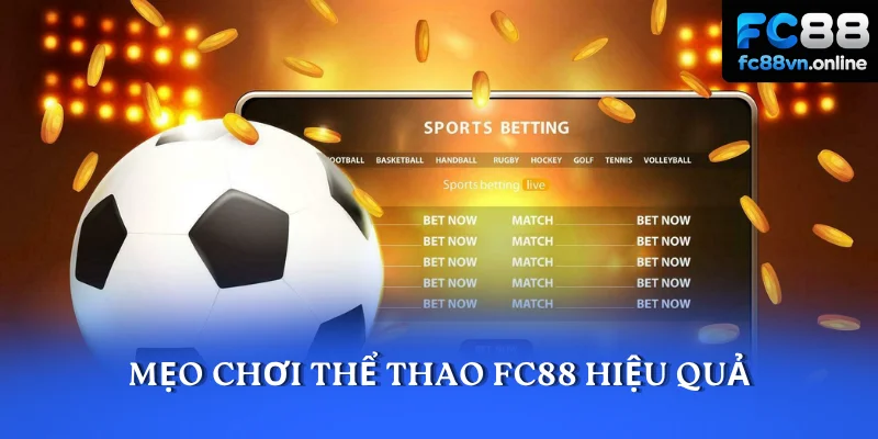 Mẹo chơi thể thao FC88 hiệu quả